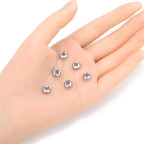 Adabele de 8x4 mm de grosor con tope interior de silicona de alta pureza 3