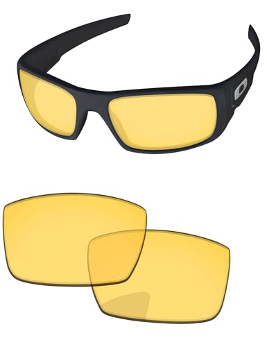 Image of Replacement Lenses for Oakley Crankshaft OO9239 60mm Sunglass - Precision Fit, UV Block & Impact Resistant