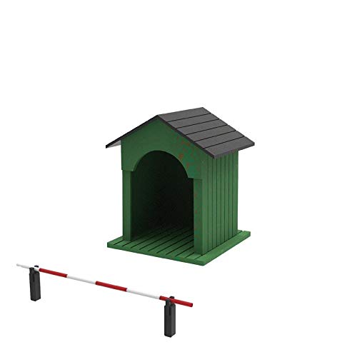 KILOKITS 1/35 Plastic WWII Military Guard Shack Diorama Model Kits 2-Pack