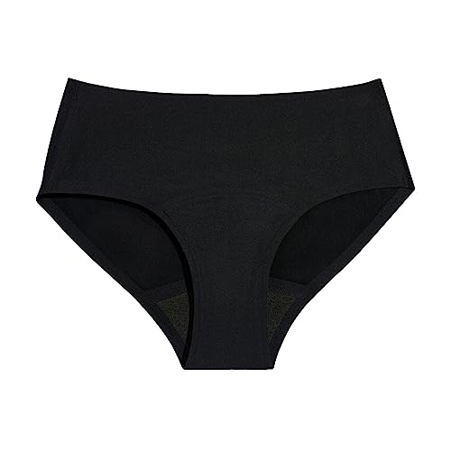 Kt by Knix Super Leakproof Boyshort - Period Underwear for Teens - Black, (1 Pack)