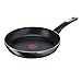 Tefal Hard Titanium Essential Bratpfanne 28 cm *+/- 0,5 cm, Antihaftversiegelung, Thermo-Signal bei idealer Brattemperatur, spülmaschinengeeignet, nicht induktionsgeeignet, Made in France, C38806