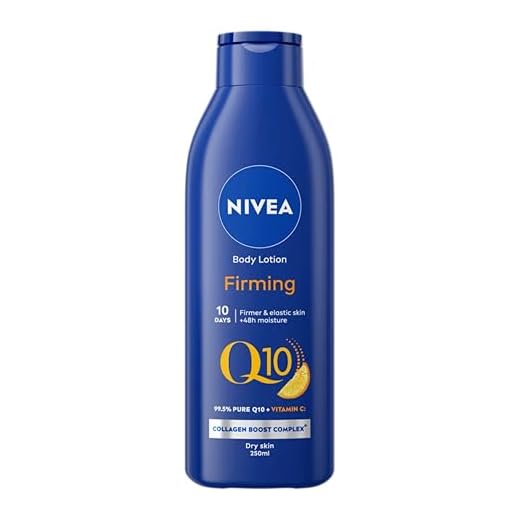 NIVEA Loción reafirmante para el cuerpo Q10, con Vitamina C (400 ml), crema nutritiva reafirmante con Q10 y vitamina C, crema hidratante de NIVEA para una piel suave y firme