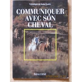 Paperback Communiquer avec son cheval [French] Book