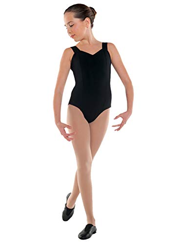 Dansh?z Black Princess Tank Leotard (Black, 8-10)
