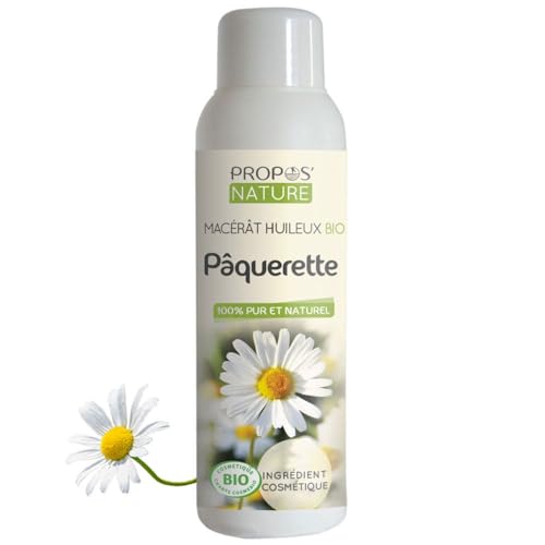 Macerado de margarita orgánico – Bellis perennis flower extract – 100% natural – Origen Francia – 100 ml – Propuesto Naturaleza