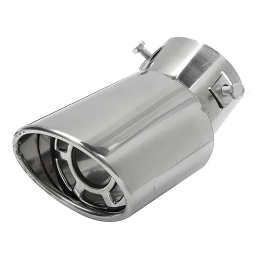 Image of For BMW 335d M1 M-Zero M6 640i 640d E46 E90 F09 1 2 3 4 F-series Car Exhaust Muffler Tip Round Stainless Steel Pipe Car Exhaust Tail End Pipe