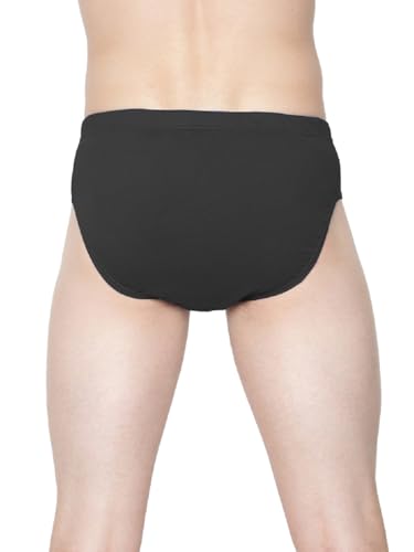 Image of RAMRAJ COTTON Solid Inner Elastic Brief for Men - Pack of 4