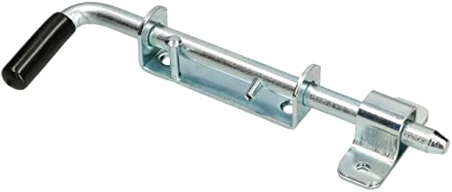 Verrou à pêne KOTARBAU 220 mm pour portails de garage et portes - Galvanisé