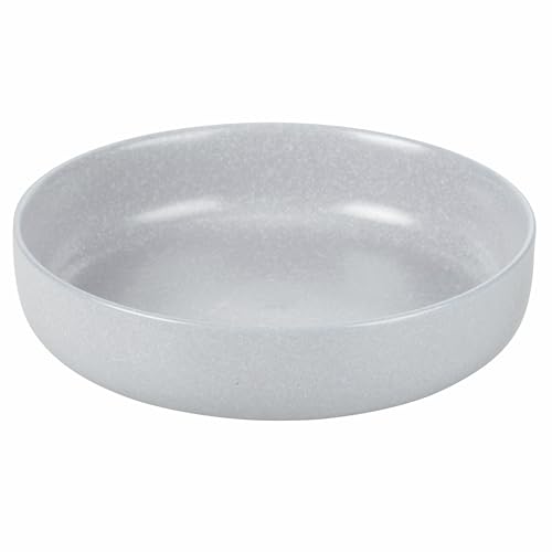 Set 6 Piatto piano color matt effetto stone in gres indaco Berlin