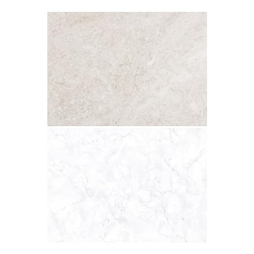 Lens-Aid Sfondo Fotografico 2 in 1 84x60cm – Pannello per Flatlay & Still Life, Doppia Superficie con Texture Pietra (Marmo, Cemento) – Lavabile & Resistente