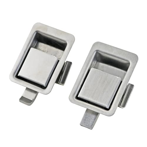 Serrure plate pour armoire résolvant les problèmes de fermeture