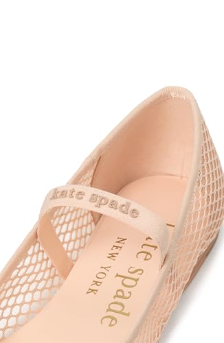 Image of kate spade new york Riley Ballet Flat, Light Beige Mesh, 10