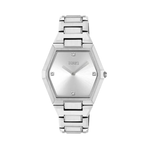 Montre analogique TOUS Karat bracelet acier aluminium pour femme moderne