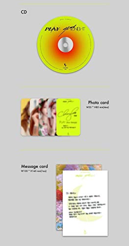 Chungha-Play, Maxi Single, Basic Components, FoldedPoster, ExtraPhotocard