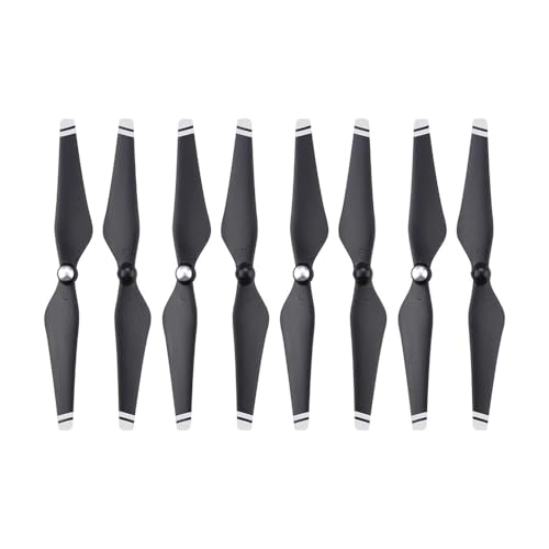 Hélices 9450 drone lot de 8 blanches auto-serrantes renforcées