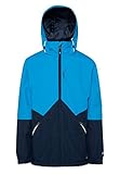 Liftpass-Fach Protest Logic JR Jungs 10K wasserdichte und atmungsaktive Skijacke Ground Blue 140