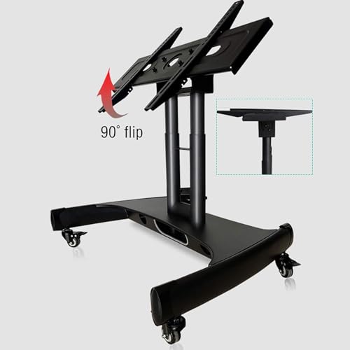 Soporte móvil para TV 32-65", inclinable, rotación 360° miniatura 5