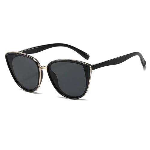 Lunettes de soleil œil de chat vintage contre l'éblouissement, look rétro UV400