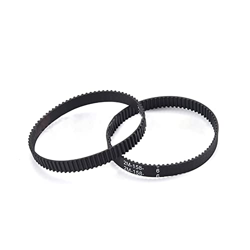 ZIZWAY Lxuan-Timing Belt 2MGT 2M 2GT Synchronous Timing Belt Pitch Length 140 142 144 146 148 150 152 154 156 158 160 Wi