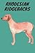 Produktbild RHODESIAN RIDGEBACKS: 120 Lined Page Notebook