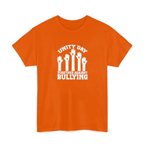 Unity Day Shirt Youth Heart Rainbow Be Kind Tshirts Anti Bullying Spread Kindness Gifts Tops