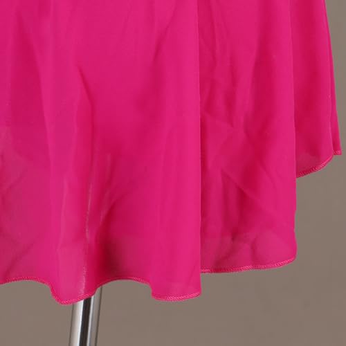 VVieer Vestido feminino sem mangas, sem mangas, ginástica, patinação artística, vestido sem mangas,