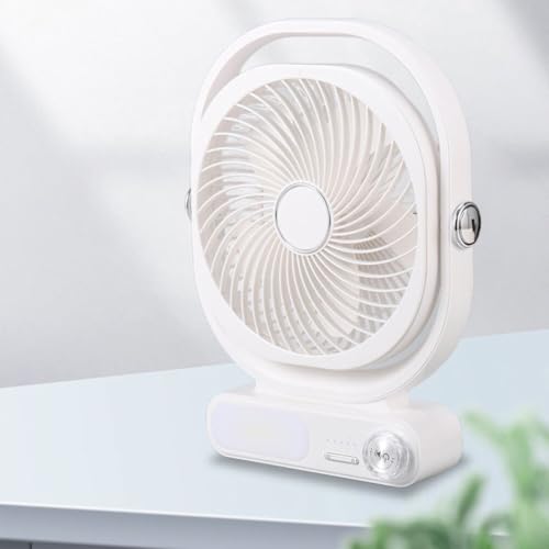 Ventilateur de bureau oscillant rechargeable pour stopper les nuits trop chaudes - 6