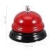 Generic Counter Bell: Push Service Bell for Restaurant Office Classroom & Home – Handheld Desk Call Ringer for Kitchen Food Service Game Show Buzzer