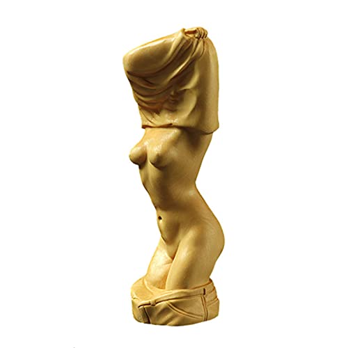 Tauzveok Statue Nue Femme Sculpture de beauté Abstraite Petite Tabletop Tabletop Figurine pour la...
