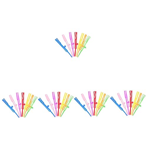 Marque-pages en silicone SHINEOFI : lot de 35 marqueurs doigts colorés