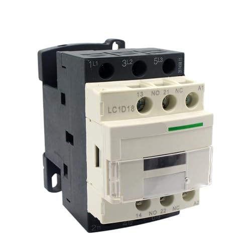 Contacteur électrique industriel LC1-D18 sécurise les circuits de commande 220V - 5