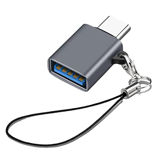 USB Type C & USB 変換アダプタ 1個セット Popolier USB3.2 Gen2 10Gbps高速転送 タイプC 変換 OTG対応 MacBook Pro 2021 MacBook Air 2022 iPad Pro 2021 及び ほかのUSB-C機器などに対応 USB-C変換コネクタ (1, グレー)