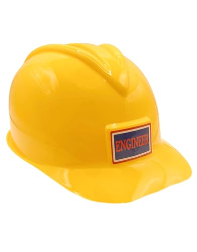 Studio Halloween Yellow Construction Worker Hard Hat Costume Accessory