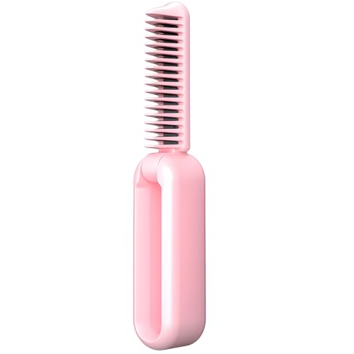 Alisador de cabello inalámbrico con peine plegable y 9 niveles de calor miniatura 1