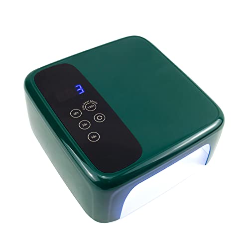 Lampe UV LED rechargeable HVEST 72W séchage rapide avec 4 minuteries intégrées