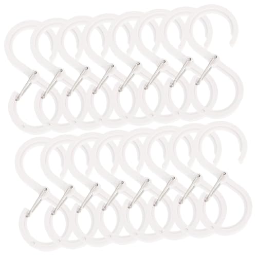 MOTHNUR 16個 字型フック 耐荷重強化 キッチン浴室多用途 吊り下げ衣類タオル用ホルダー 滑り止めデザインで収納便利