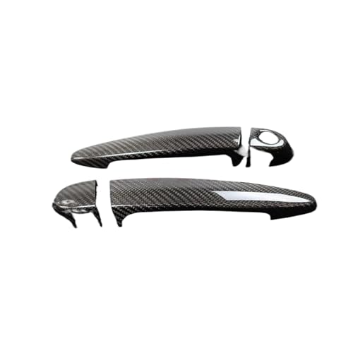 Couvercle poignée de porte M2C LHD en carbone pour voiture