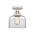 Innovations 288-1C-PN-G72 One Light Semi-Flush Mount from Nouveau 2 Collection