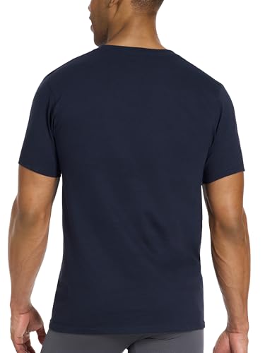 PUMA Men's 4 Pack Cotton Crewneck Short Sleeve T-Shirt4