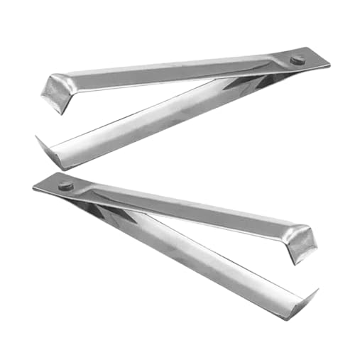 EPIGEIST 2個 ステンレス製ガーリックトゥイーザー ピーラー 軽量コンパクト 二重ヘッド設計でニンニクと野菜の皮むきに も使える 仕様 キッ