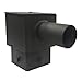 Morris 79923 Mounting Accessories - 5" 90 Degree Square Bracket for Pole Top - 1 Tenon