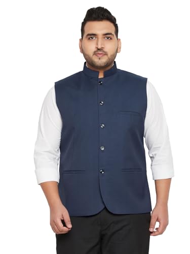 Image of Vastramay Plus Men's Nehru Jacket