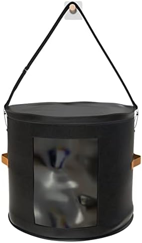 DKU Group -Hat Box- Hat Storage- Oversized Hat Storage Box- Hat boxes for women storage - Large Hat Storage Box- Round Hat Storage Box - Stuffed Animal Storage - Wide Brim Hat Storage Box-