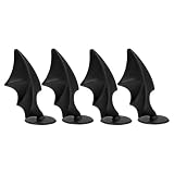 Decorazione Casco 2 Paia Casco Nero Di Pipistrello Accessori Fai Da Te Per Caschi Da Sci