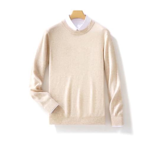 Mens Pullover Sweater Long Sleeve O Neck Casual Loose Thick Knit Sweaters2