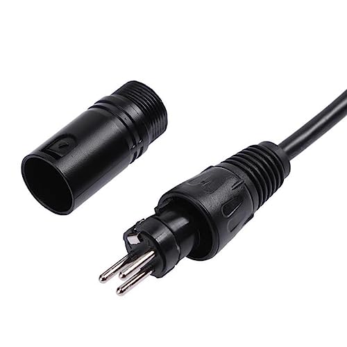 Adaptador divisor de audio XLR 30 cm macho a hembra miniatura 6
