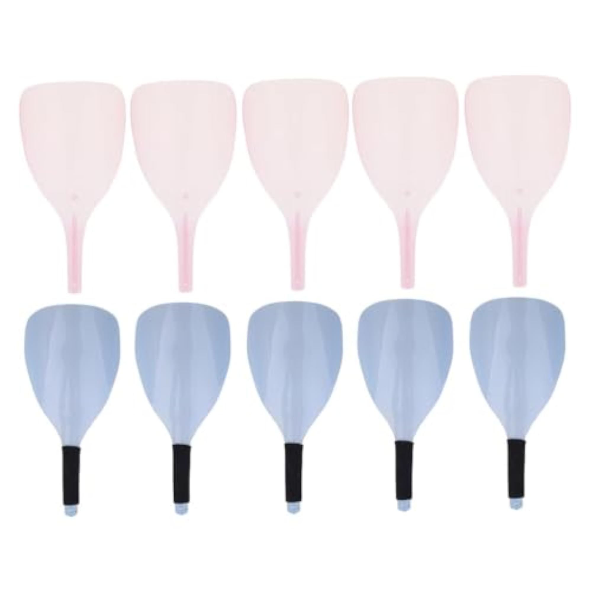 10x Poly Face Shield for Salon Use, Haircut Protection Mask