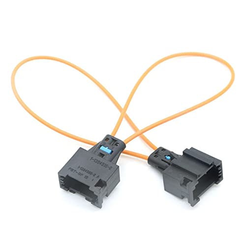 Tiardey 2Pcs Most Fiber Optic Loop Male & Female Connector Kit,Diagnostic Device Tool Navigation Systems Female/Male Adapter