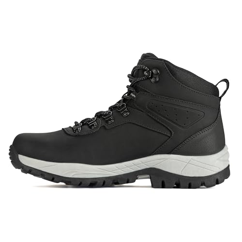 Image of CC-Los Women's Waterproof Hiking Boots - Lightweight Slip Resistant Outdoor Trekking Ankle-High