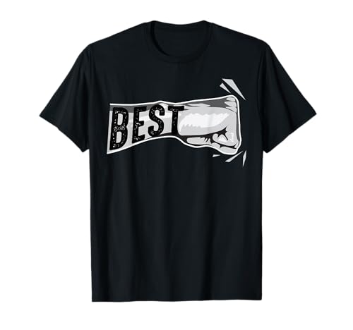 Best Buds Shirt | Cool Inspirational Bro Fist Handshake Gift T-Shirt